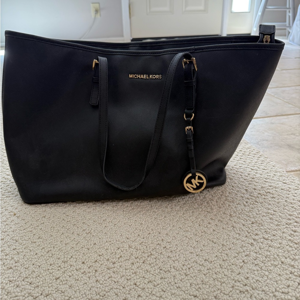 Michael Kors Black Tote Bag